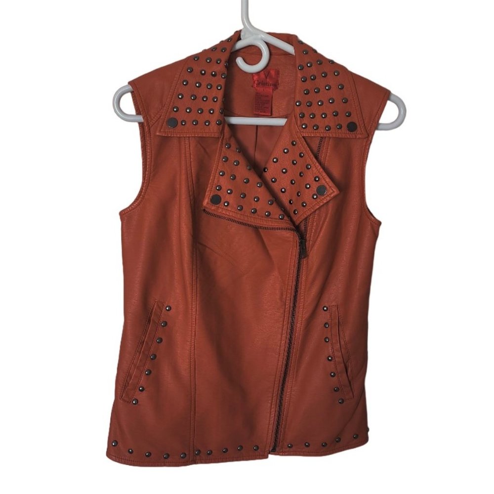 V Cristina Orange Vest